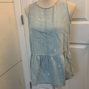 Size S like new WOTs beautiful Vintage Savannah light blue 100% Tencil Washable